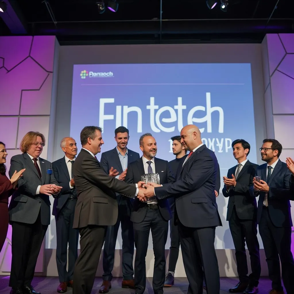 Entrega de premio Fintech del Año
