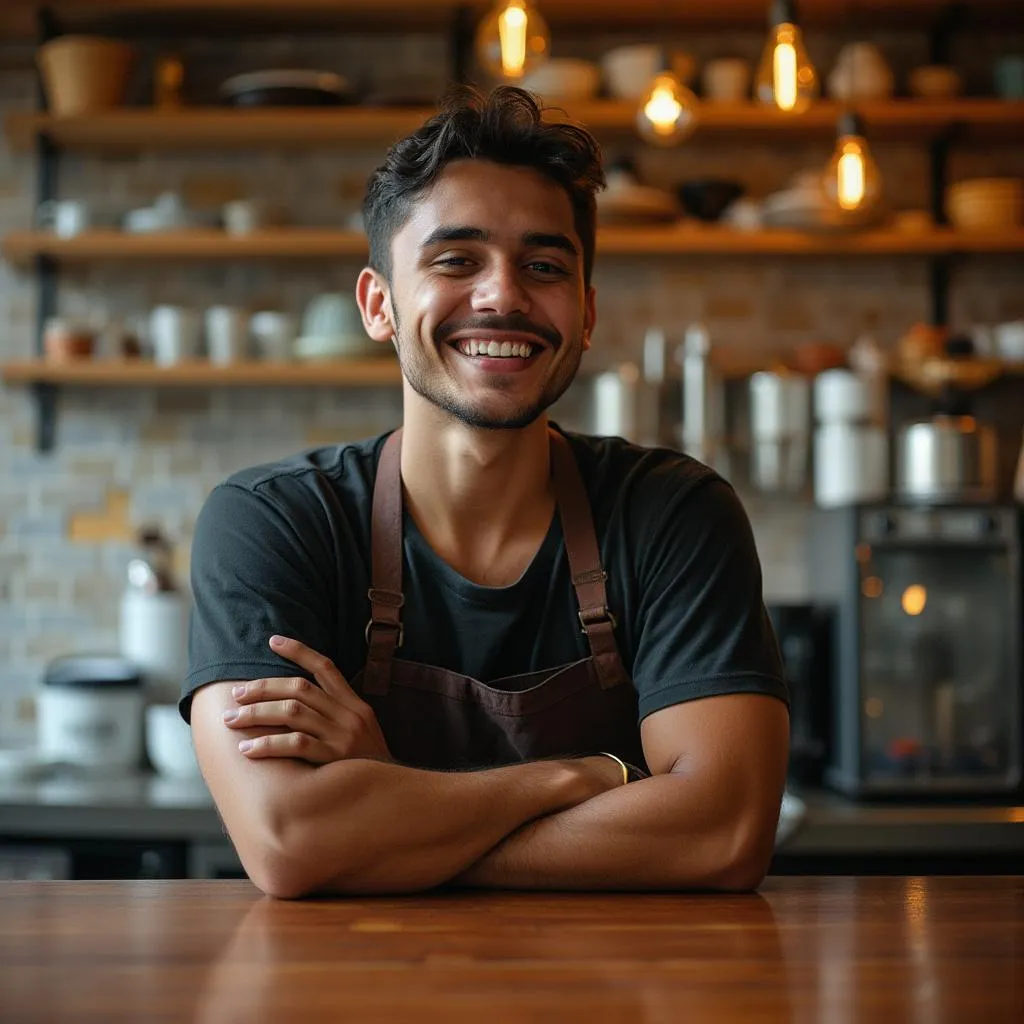 Martín Ochoa, Propietario de Café Artesanal