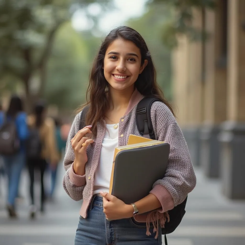 Valentina Durán, Estudiante Universitaria